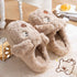 Whimsical Puppy Face Plush Slippers