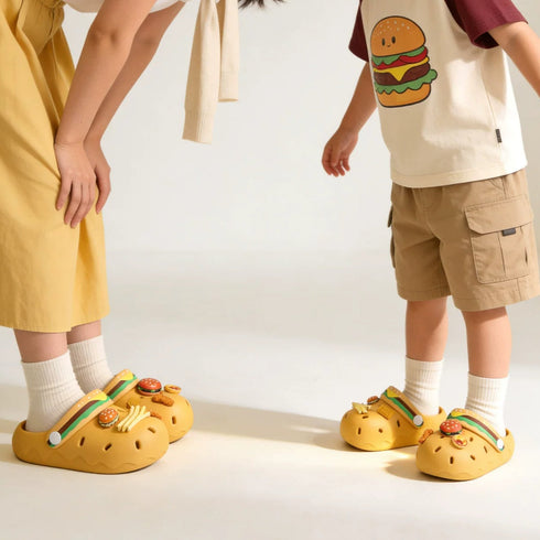 Yummy Fast Food Charm Clogs