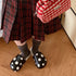 Mushroom Dots Closed-Toe Clogs