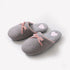 Snug Bow Knot Heart Slippers