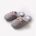 Snug Bow Knot Heart Slippers