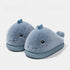 Whimsical Whale Plush Home Slippers
