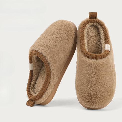 Cloud Walk Ribbed Plush Slippers