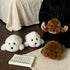 Fuzzy Puppy Face House Slippers