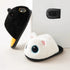 Big Eyed Kitty Plush Slippers
