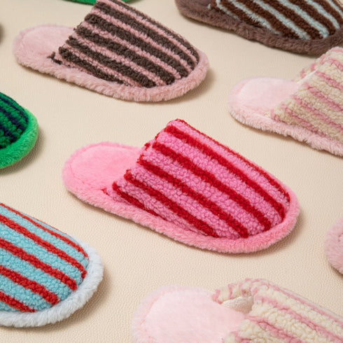 Stripe Clash Slippers