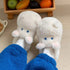 Snuggly Hippo Slippers