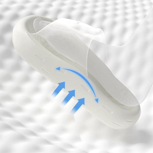 Chunky Bear Face Cloud Slides