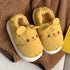 Bear Eared Puffer Home Slippers