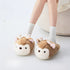 Plush Antler Fawn Indoor Slippers