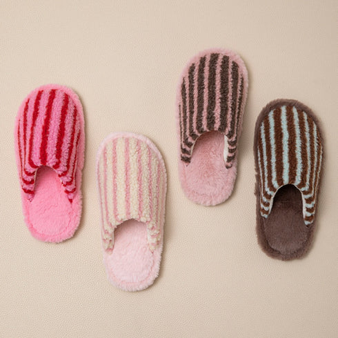 Stripe Clash Slippers