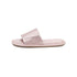 Satin Band Quilted Comfort Slides