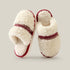 Cozy Sherpa Ethnic Band Slippers