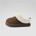 Chunky Platform Fleece Collar Slippers