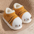 Playful Tiger Paw Plush Slippers