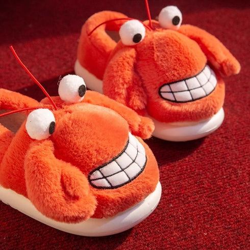 Grinning Lobster Slippers