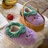 Smiley Eggplant Slippers