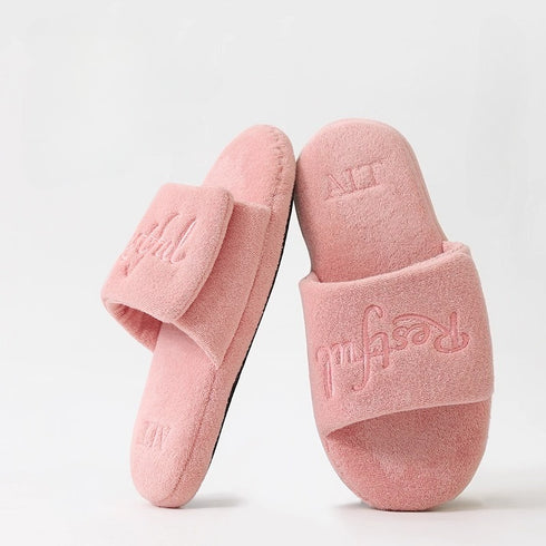 Restful Vibe Soft Terry Slides