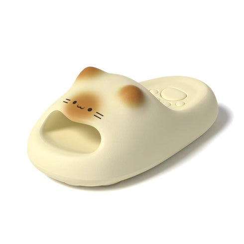 Meow Face Bubble Chunky Slides