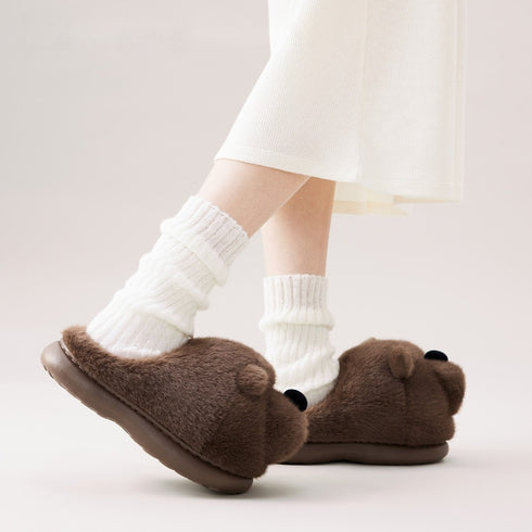 Toothy Marmot Slippers
