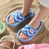 Playful Cartoon Animal Beach Slides