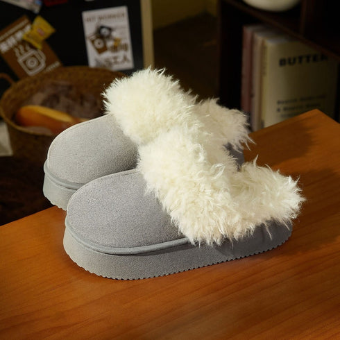 Plush Puff Slippers