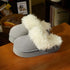 Plush Puff Slippers