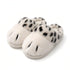 Spotted Cat Paw Fuzzy Slippers