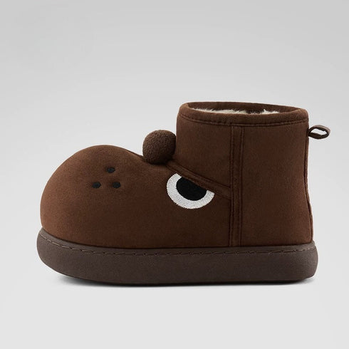 Grumpy Dog Fleece Snow Boots