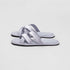 Silky Satin Cross Strap Slides