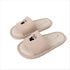 Dog-Embroidered Corduroy Home Slides