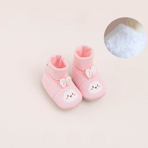 Soft Knit Bunny Sock Boots