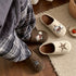 Embroidered Star Puppy Fleece Slippers