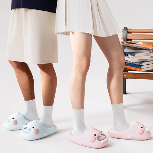 Blushing Shark Eva Platform Slides