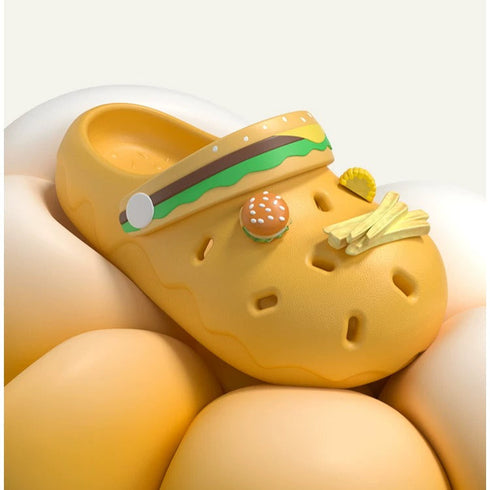 Yummy Fast Food Charm Clogs