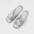 Silky Bamboo Leaf Lounge Slides