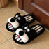 Whimsical Schnauzer Plush House Slides