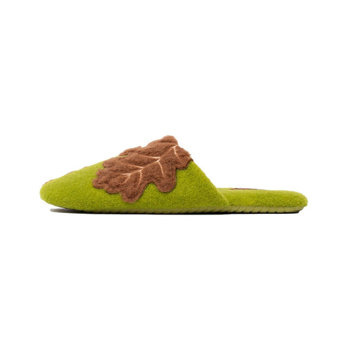 Whimsical Leaf Felt Indoor Slippers