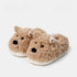 Shaggy Westie Puppy Plush Slippers