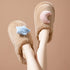 Moon Star Plush Home Slippers