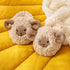 Fuzzy Little Lamb Kids Slippers