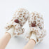 Spotted Puppy Ear Plush Slippers