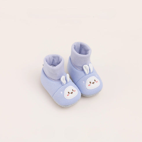 Soft Knit Bunny Sock Boots