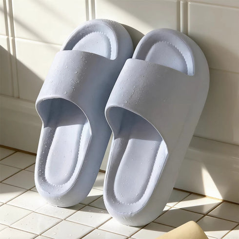 Squishy Cloud Pillow Bath Slides
