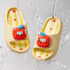Cartoon Fruit Striped Kids Slides