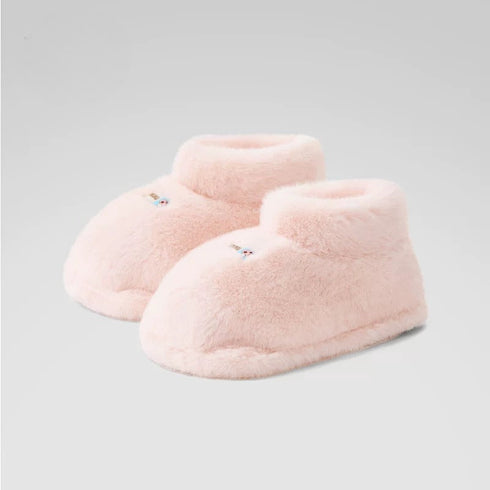 Plush Puffy Paw House Slippers