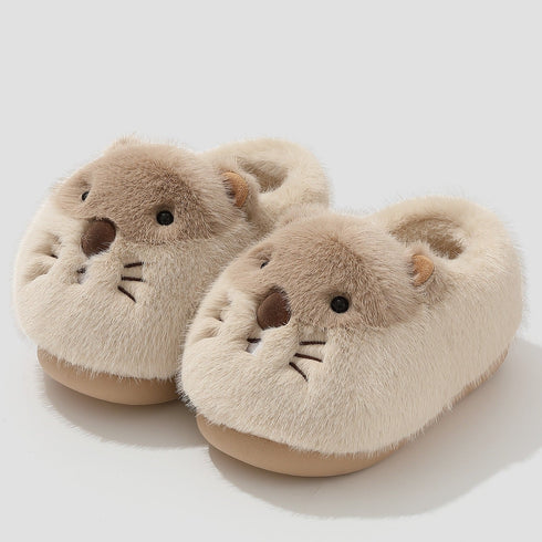 Plush Marmot Animal House Slippers