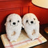 Plush Seal Winter House Slippers