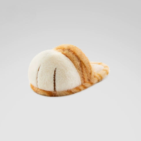 Fluffy Cat Paw House Slippers