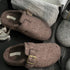 Felt Buckle Slip-On Clogs
